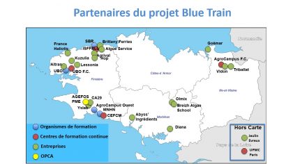 Biotechnologies marines et formations // Le projet Blue Train lancé à Roscoff