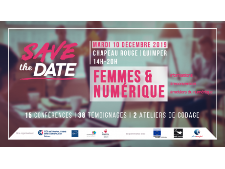 Femmes et numérique le 10 décembre à Quimper