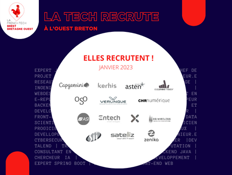 Les entreprises, ESN et startups de l'ouest breton recrutent