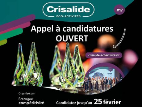 Crisalide Éco-activités : Entrepreneur, candidatez avant le 25 février pour la transition écologique