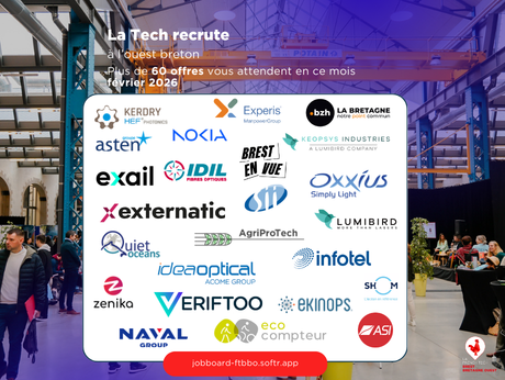 Ingénieur, chef de projet, développeur Full Stack.. La tech recrute en février !
